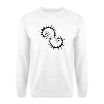 fossil2 - Unisex Sweatshirt - white - Front
