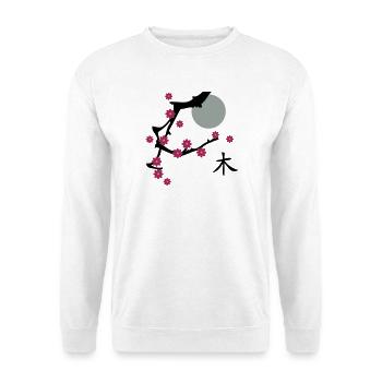 The Cherry blossom - Unisex Sweatshirt - white - Front
