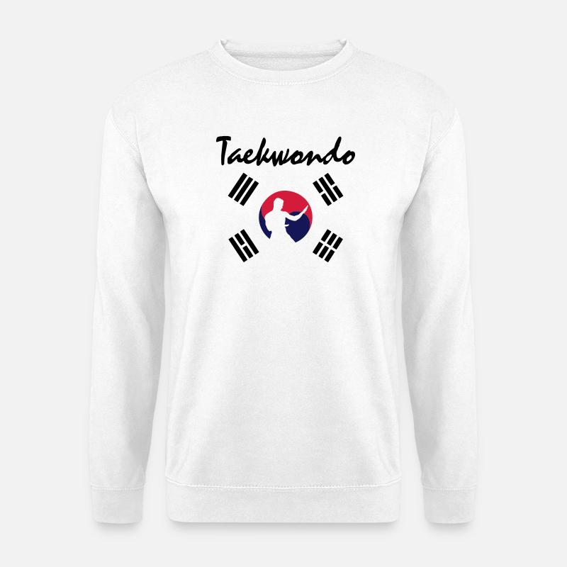 taekwondo_5 - Unisex Pullover - Weiß