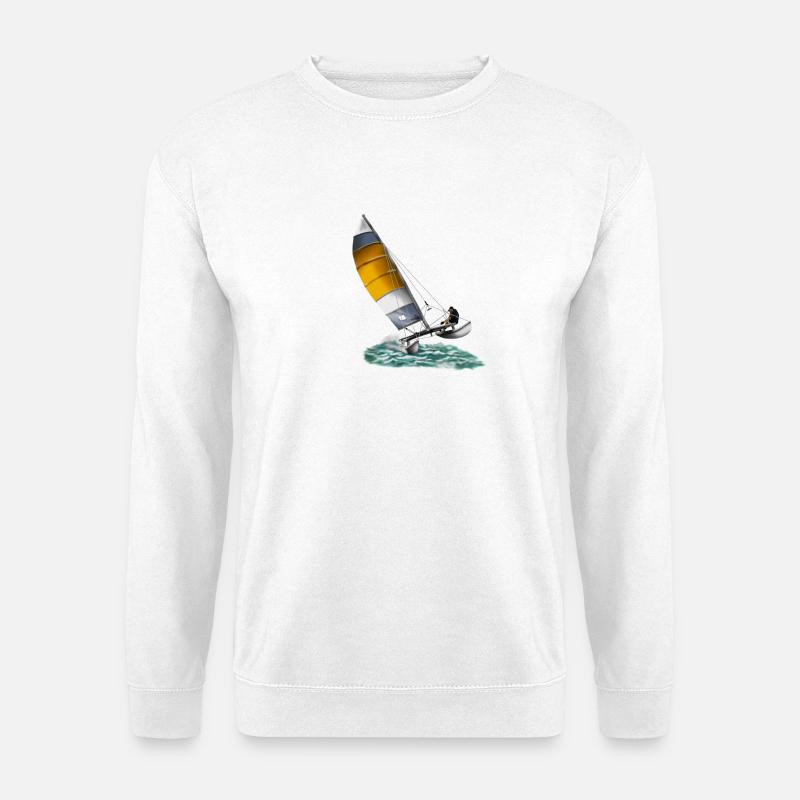 Katamaran - Unisex Pullover - Weiß
