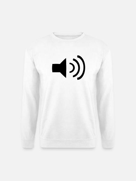 Music Volume - Unisex Pullover - Weiß