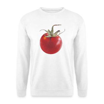 Tomate - Sweat-shirt Unisexe - blanc - Devant