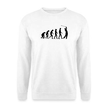 Golf Golf Evolution - Sweat-shirt Unisexe - blanc - Devant