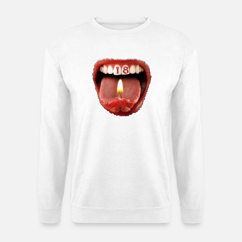 18. Geburtstag - Unisex Pullover - Weiß