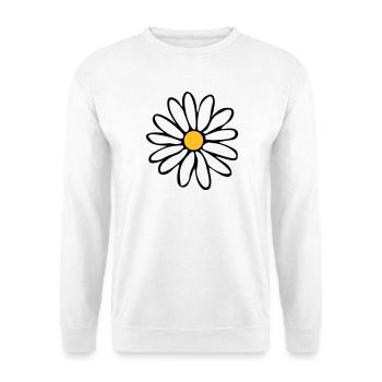 Margeriten - Unisex Pullover - Weiß - Vorne