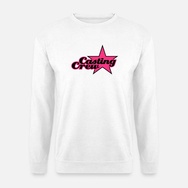 Casting Crew | Star | Stern - Unisex Sweatshirt - white
