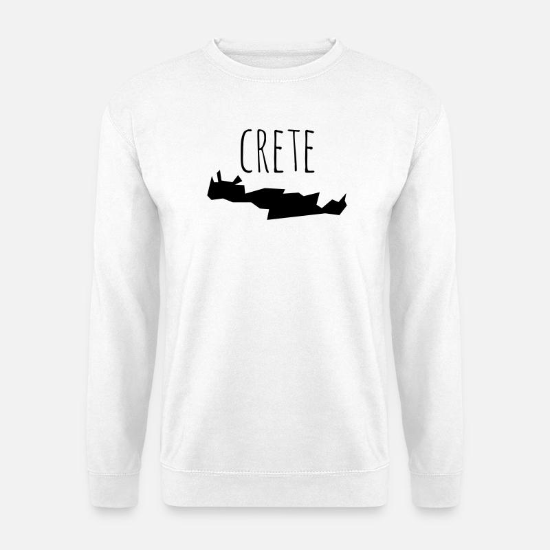 crete - Unisex Sweatshirt - white