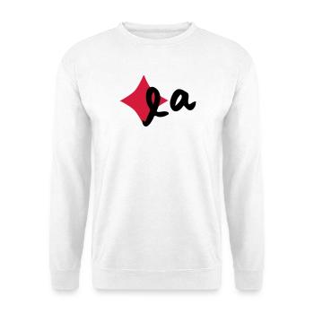 Karola - Sweat-shirt Unisexe - blanc - Devant