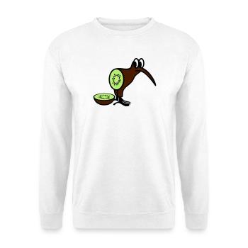 Kiwi - Unisex Pullover - Weiß - Vorne