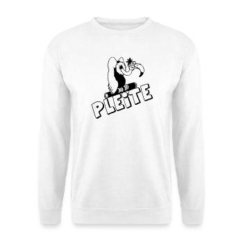 Party Shirt ,Feiern , Karneval, Pleite Geier(25) - Unisex Pullover - Weiß - Vorne