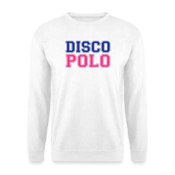 DISCO POLO Polska Poland Polen - Unisex Sweatshirt - white - Front