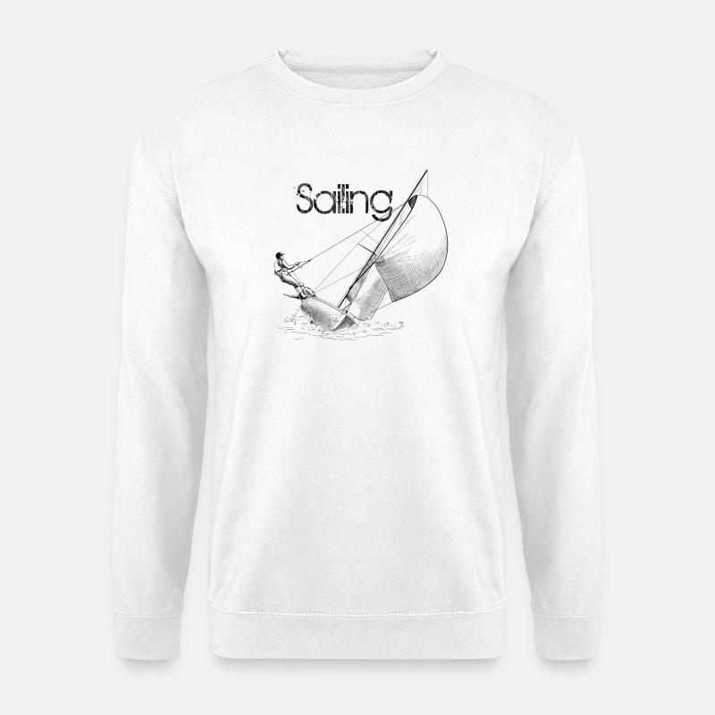 Segelsport - Unisex Pullover - Weiß