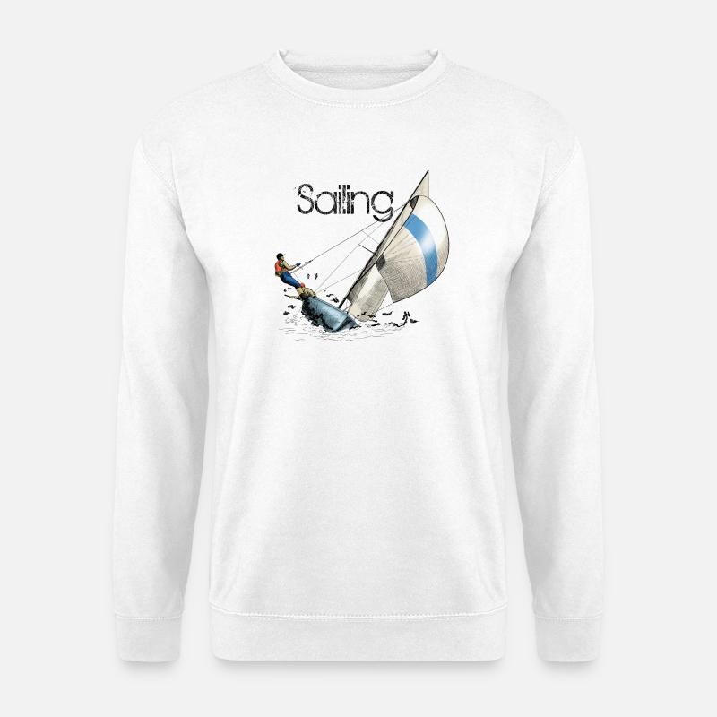 sailing - Unisex Sweatshirt - white