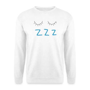 sleep - Unisex Sweatshirt - white - Front