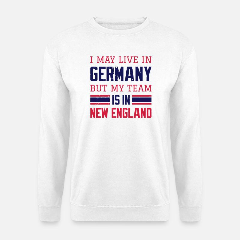New England - Unisex Pullover - Weiß