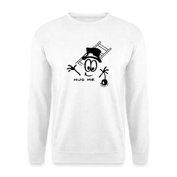 Schornsteinfeger Glücksbringer - Unisex Pullover - Weiß - Vorne