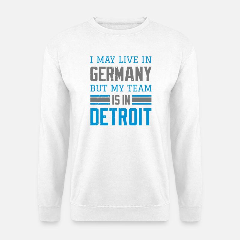 Detroit - Unisex Pullover - Weiß