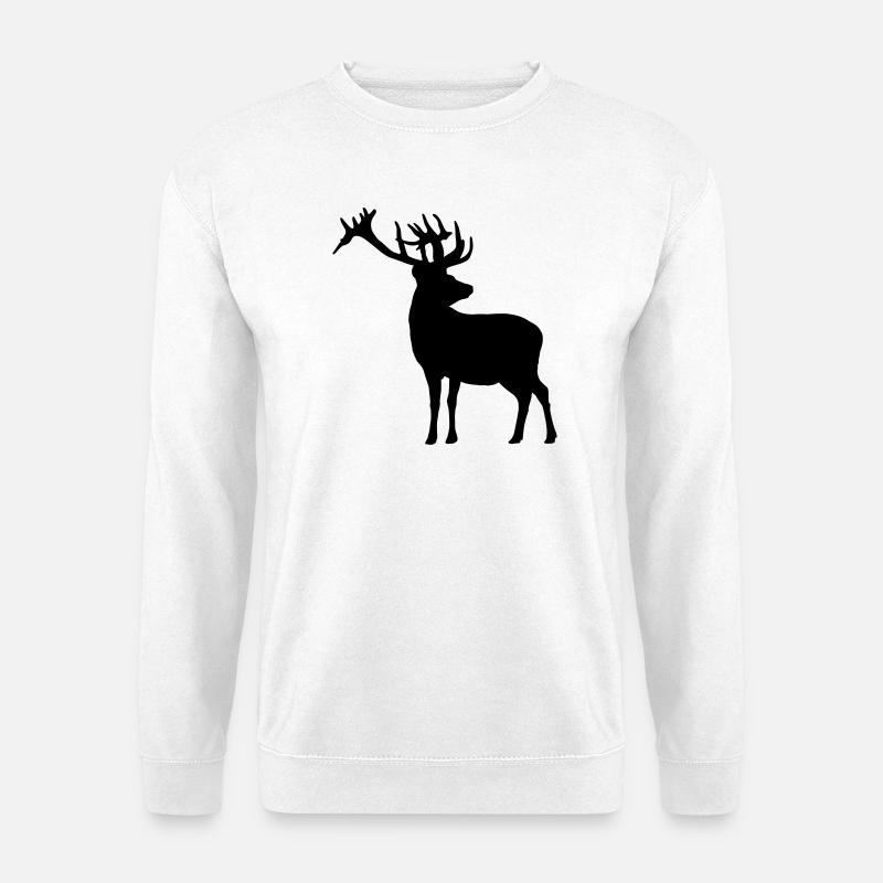 deer - Unisex Sweatshirt - white