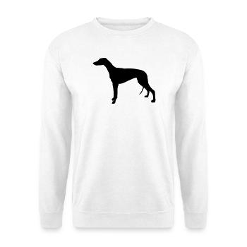 Greyhound - Unisex Pullover - Weiß - Vorne