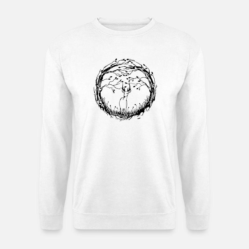 The forest - Unisex Sweatshirt - white