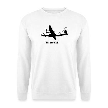Antonov 26 - Unisex Pullover - Weiß - Vorne
