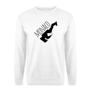 Monaco - Unisex Sweatshirt - white - Front