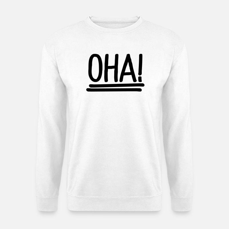 oha - Unisex Pullover - Weiß