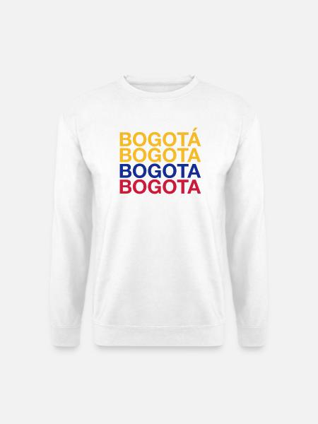 BOGOTA Colombie Kolumbien - Sweat-shirt Unisexe - blanc