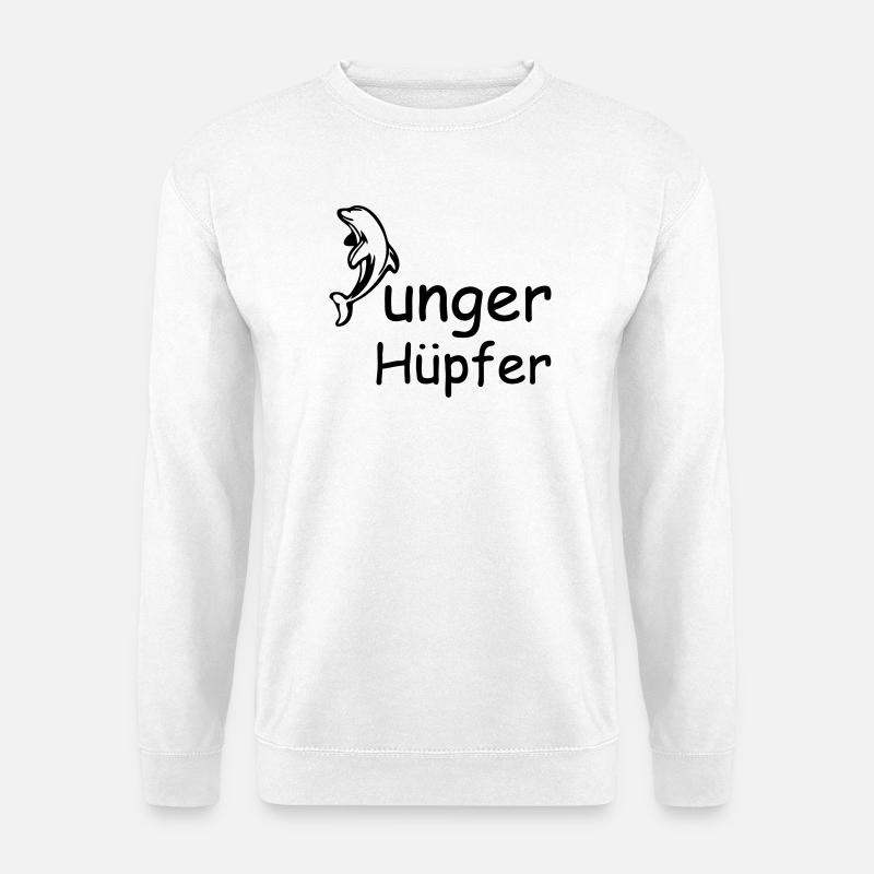 Junger Hüpfer Geschenk - Unisex Pullover - Weiß