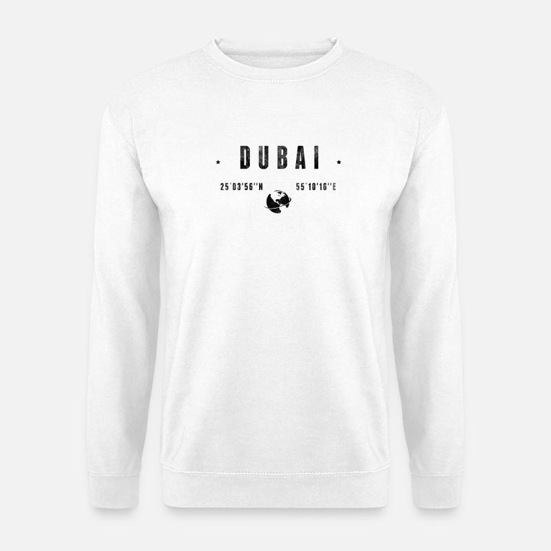 Dubai - Unisex Pullover - Weiß