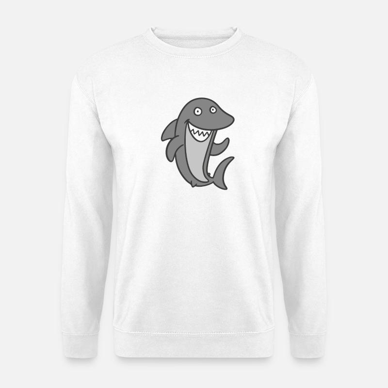 Hai - Unisex Pullover - Weiß