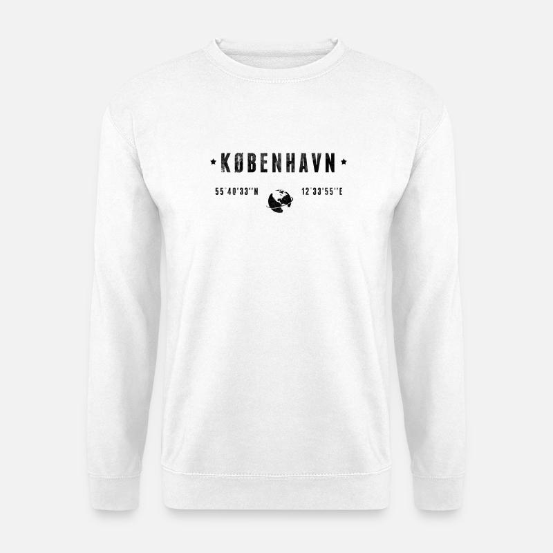 Kobenhavn - Unisex Pullover - Weiß