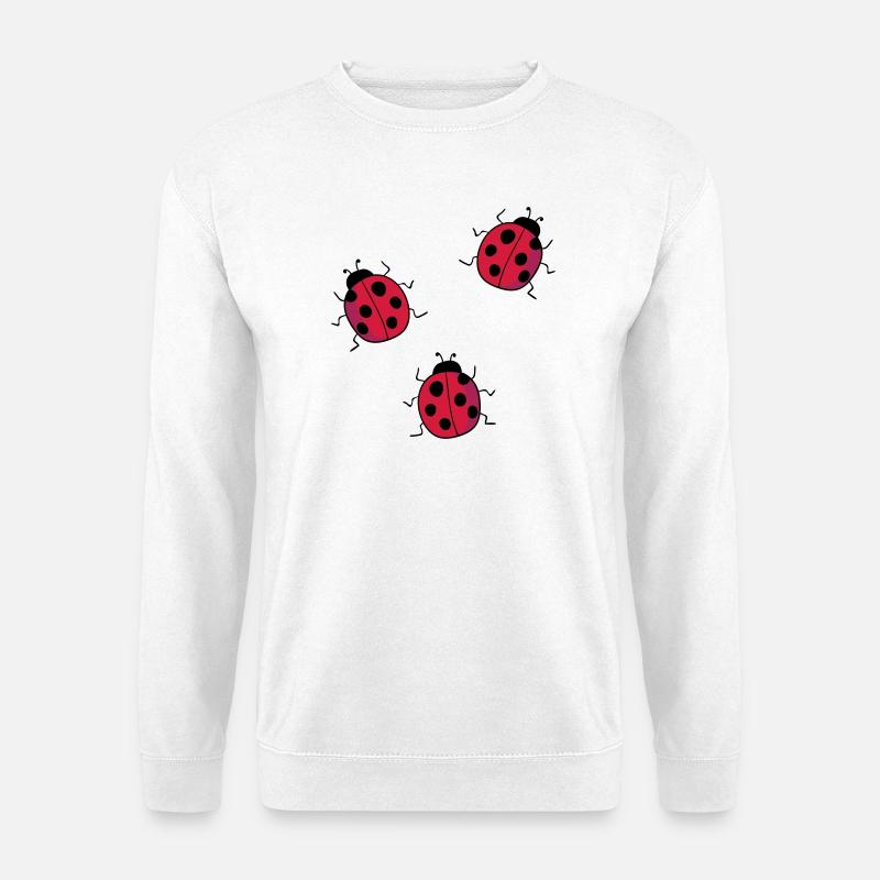 Marienkäfer - Unisex Pullover - Weiß