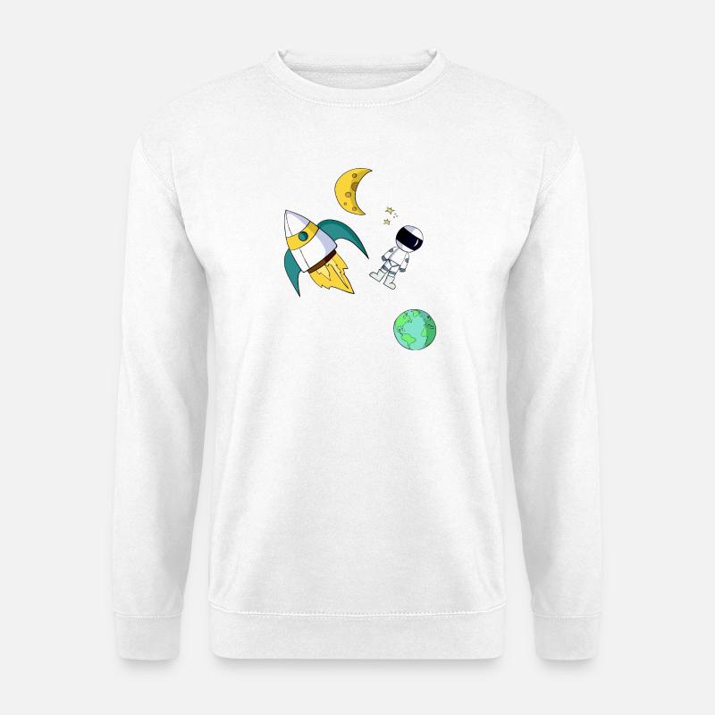 space - Unisex Sweatshirt - white
