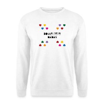 Happy Birthday Mom - Unisex Sweatshirt - white - Front