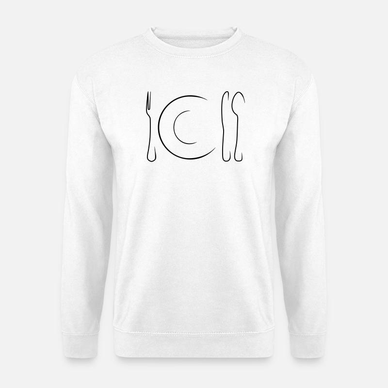 eat - Unisex Sweatshirt - white