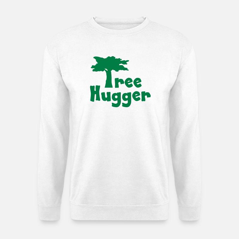 Tree Hugger - Unisex Pullover - Weiß
