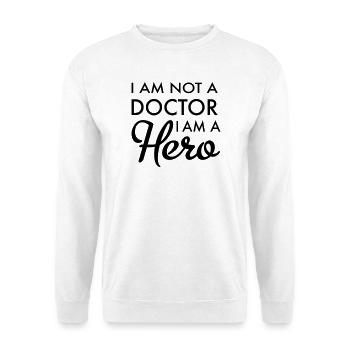 Arzt - Unisex Pullover - Weiß - Vorne