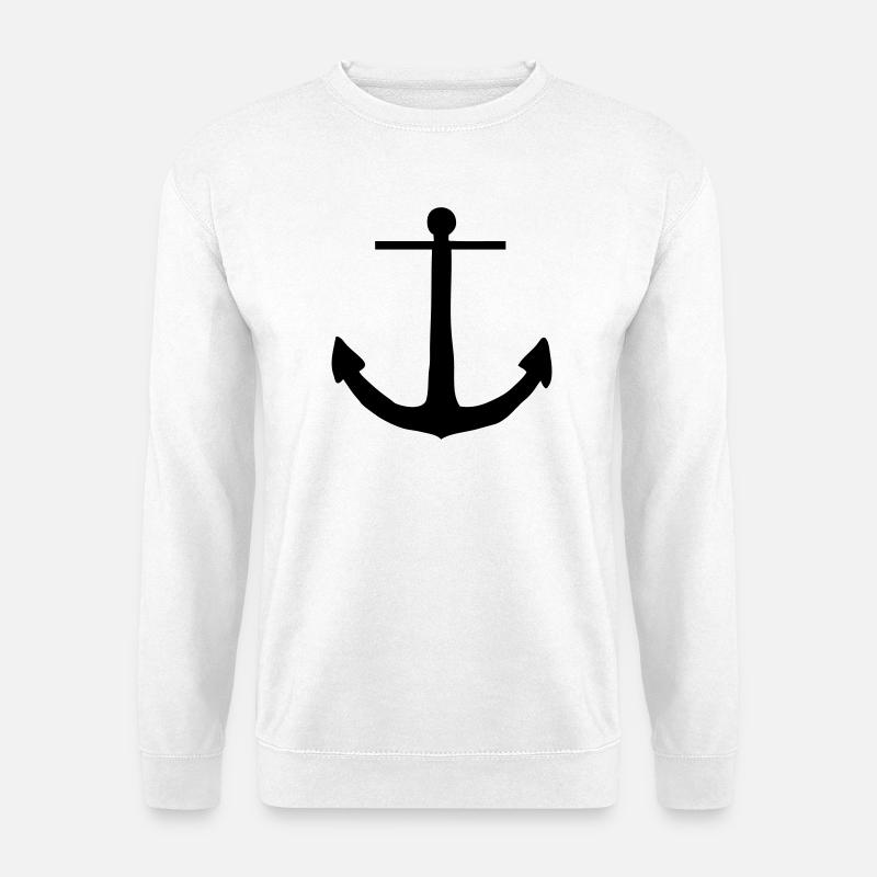 anchor - Unisex Sweatshirt - white
