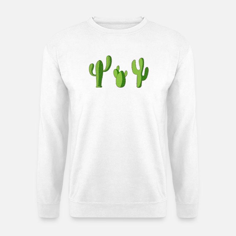 cactus - Unisex Sweatshirt - white