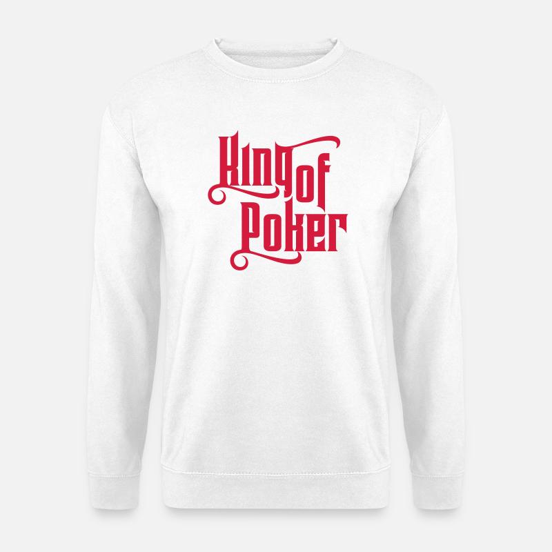 Poker - Unisex Pullover - Weiß