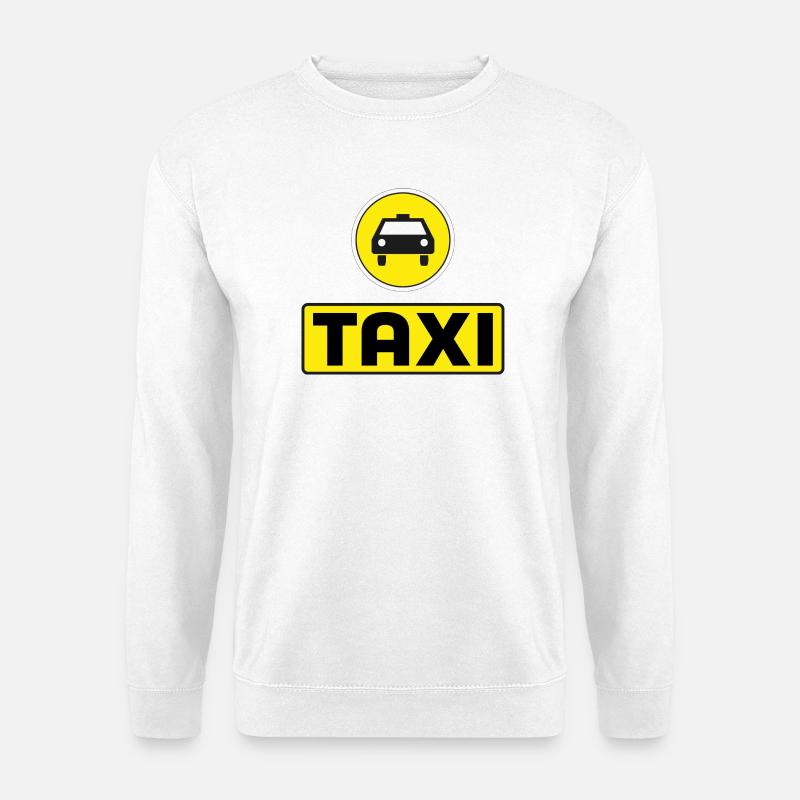 Taxi - Unisex Pullover - Weiß