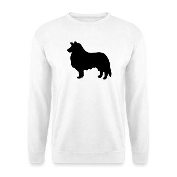 Collie Dog - Unisex Sweatshirt - white - Front