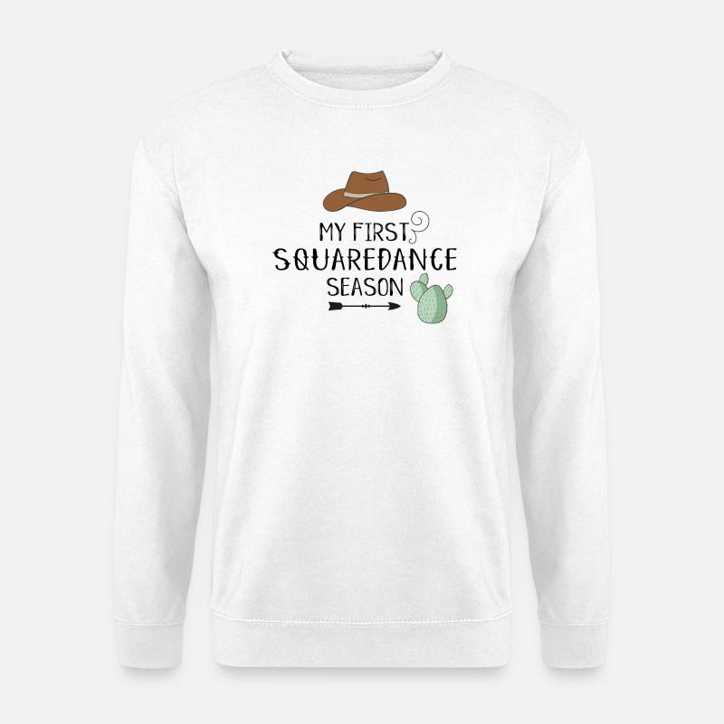Square Dance - Unisex Sweatshirt - white