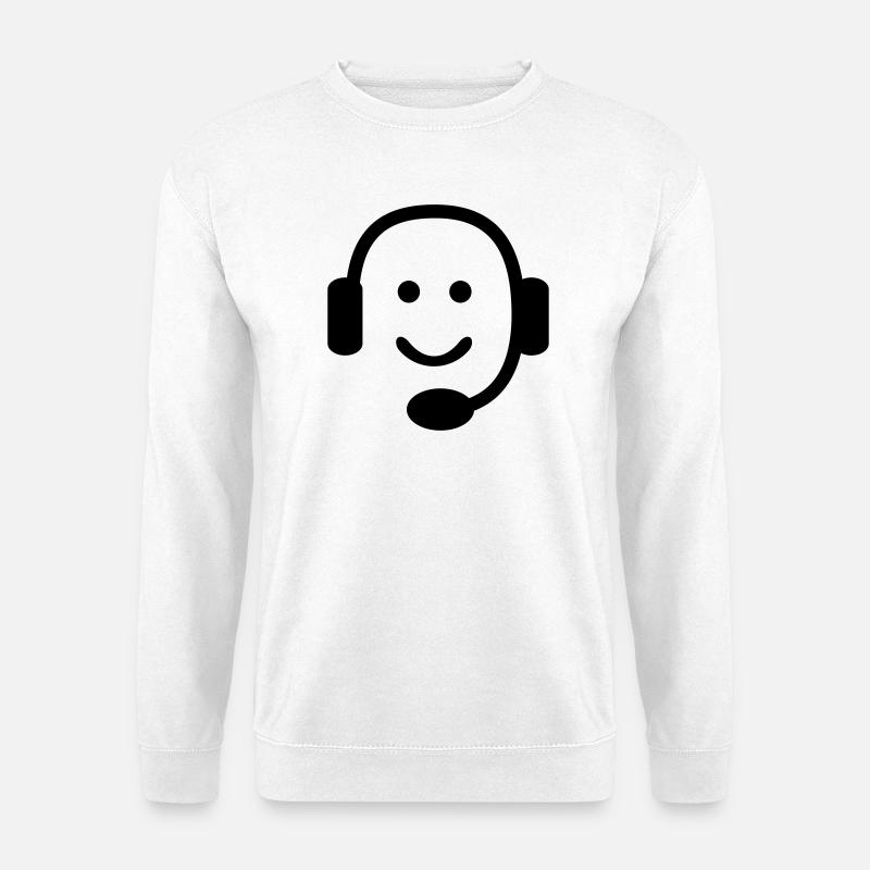 6061912 122553078 Call Center - Unisex Pullover - Weiß