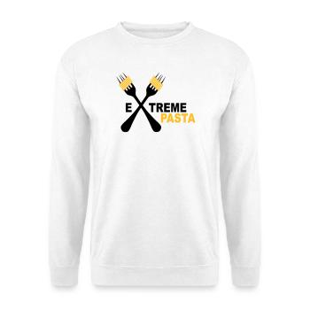 pasta - Unisex Sweatshirt - white - Front