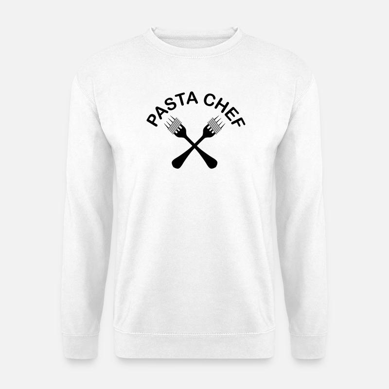 pasta - Unisex Sweatshirt - white