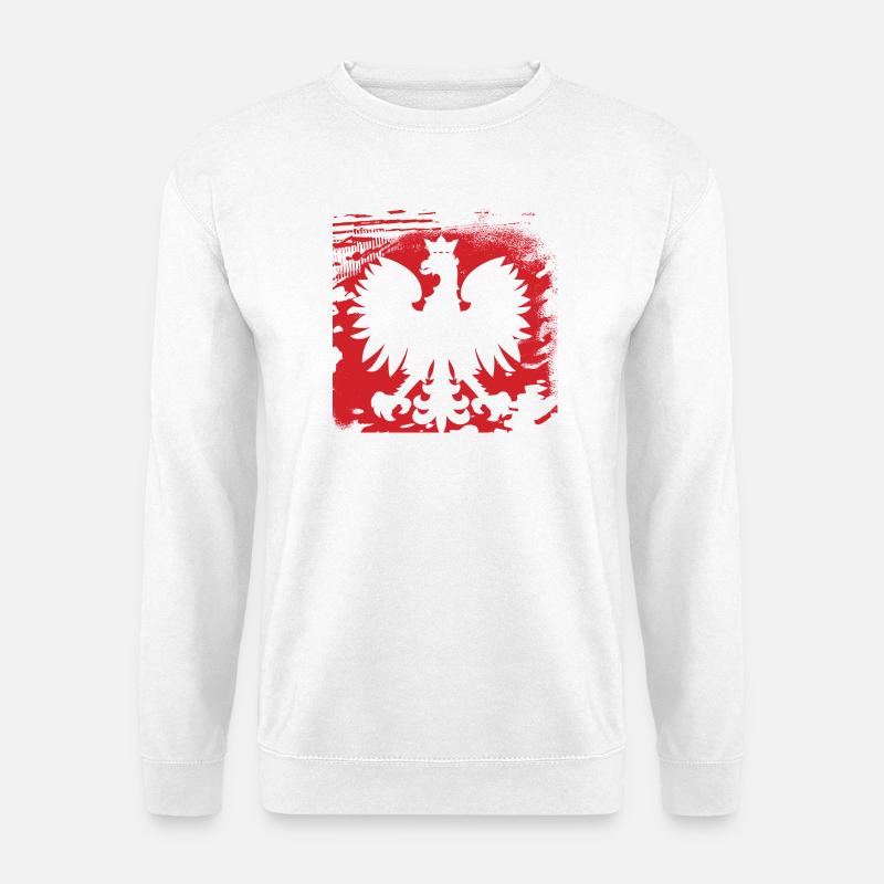 Polen - Unisex Pullover - Weiß