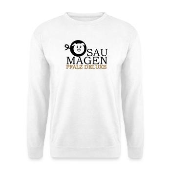 Pfalz Deluxe Saumagen - Unisex Pullover - Weiß - Vorne