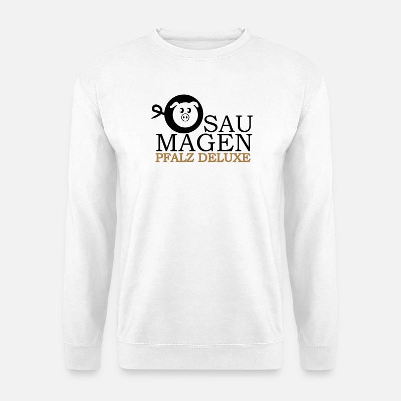 Pfalz Deluxe Saumagen - Unisex Pullover - Weiß
